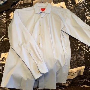 Alfani light blue button down